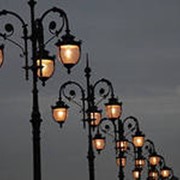 Фонари уличные фото