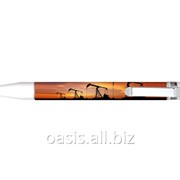 Ручка пластиковая шариковая Нефтяные качалки фотография
