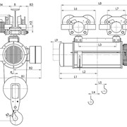 Таль электрическая 13T10676, г/п -8 тонн, в/п -36 метра, пр-во Болгария фото