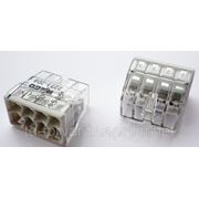 Клемма WAGO на 8 проводов, 2273-208 (24А/0,5 - 2,5 mm2) - без пасты (Германия) фото