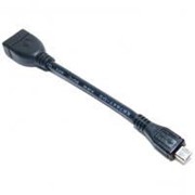 Дата кабель EXTRADIGITAL OTG USB 2.0 AF - Micro USB M, 0.1m, 28 AWG, Hi-Speed (KBO1623) фотография