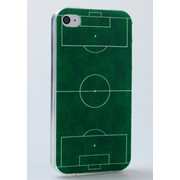 Чехол силиконовый с заглушками для iPhone 4/4S Football Field фотография