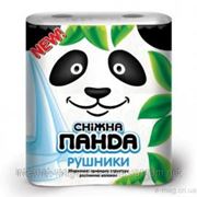 Полотенца бумажные “Снежная панда“ 2шт./уп. белые фото