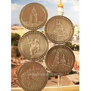 Набор юбилейных медалей Евро 2012 Харьков,подарок фотография
