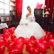 Свадебное оформление шарами
