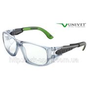 Очки защитные открытого типа Univet с доп. защитой