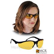 Очки защитные МКР, желтое стекло фото