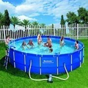 Каркасный круглый бассейн Д 5.49 х 1.22 фото