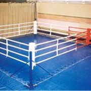 Ринг напольный боксерский 6х6 м на упорах 7х7 м (монтажный размер 7х7 м) фото