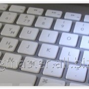 Гравировка клавиатур фотография