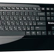 Проводная мультимедийная слим-клавиатура Defender Oscar 600