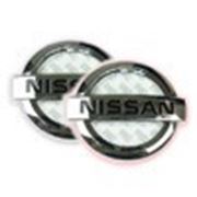 Nissan Livina (бело-красная) фото