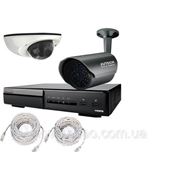 Система IP видеонаблюдения AVTech AVH0401KIT для наружного применения в комплекте