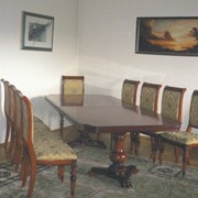 Стол и стулья Лагуна фотография
