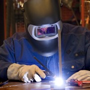 Сварочные работы, аргоновая сварка. фото