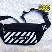 Поясная сумка Off-White чёрная фотография