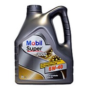 Моторное масло MOBIL Super 3000 X1 5W-40 4 л