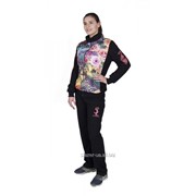 Женский модный спортивный костюм из трикотажа, Весна 2015