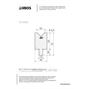 Матрица, H= 55 мм M.709.88 фото