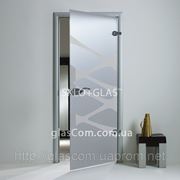 Межкомнатная стеклянная дверь модель «Плазма»