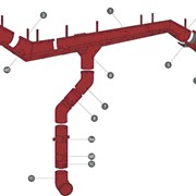 Водосток металлический GRAND LINE и Aquasystem