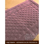 Набор ковриков 2 пр. Gelin Home ERGUVAN хлопковая махра тёмно-розовый 50х60, 60х100 фото