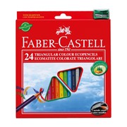 Набор цветных карандашей Faber-castell 24 цвета с точилкой