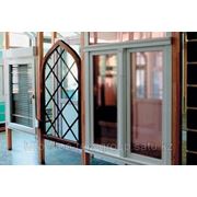 Окна и двери из алюминиевого профиля и ПВХ фотография