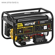 Генератор Huter DY4000LX, бензиновый, 3/3.3 кВт, 15 л, 220 В, электростартер фото
