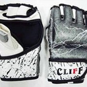 Перчатки MMA серо-белые ULI-6032 CliFF Р: XL фото