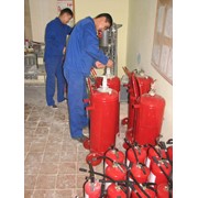 Освидетельствование огнетушителей фото