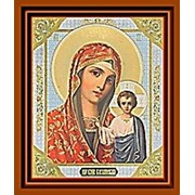 Икона малая аналойная Казанская Божья матерь 7 фото