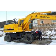 Колесный экскаватор Hyundai Robex (Хундай) 1400w-7, экскаватор Hyundai R140W-7 фотография