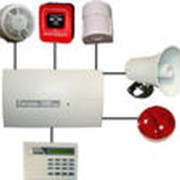 Услуги по установке систем пожарной и охранной сигнализации, противопожарной защиты фото