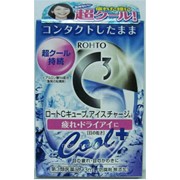 Тонизирующие глазные капли “ROHTO CUB C3“ (Япония) фото