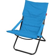 Кресло-шезлонг складное с матрасом Haushalt HHK-4/B -синий
