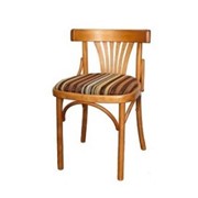 Деревянный венский стул Венеция с мягким сиденьем фото