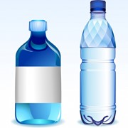 Чистая питьевая вода без газов в бутылках 0,5 фото