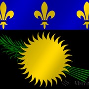 Флаг национальный Гваделупа фотография