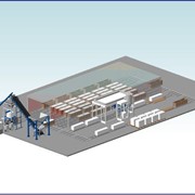Автоматизированные линии - мини-завод по производству газобетона фотография