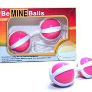 Вагинальные шарики Be Mine Balls розовые фото