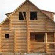 Дома деревянные (срубы), дома деревянные в казахстане, стройка деревянных домов в казахстане фотография