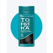 Оттеночный бальзам для волос “Тоника“, тон 1.0, чёрный фотография