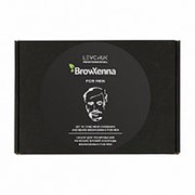 BrowXenna, Набор для тонирования бровей и бороды For Men фото