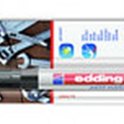 Глянцевый маркер Edding 750 Industry, лаковый, 2-4 мм, блистер, черный