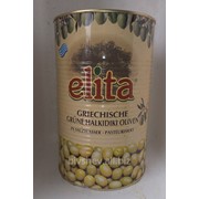 Оливки зеленые крупные ELITA фото