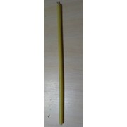 Свічка з натурального воску ручної роботи “Громовиця2“ фото