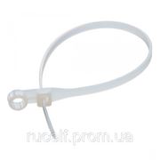 Стяжка кабельная нейлоновая с отверстием под шуруп RUCELF MTH-170MH W (100 шт в упаковке) фото