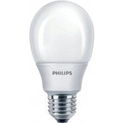 Энергосберегающая лампа PHILIPS Softone ESaver 11W/827 E27 230-240V T60 фото