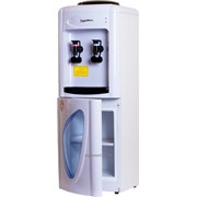 Кулер для воды AquaWork 0.7LD белый со шкафчиком, нагрев и электронное охлаждение фото